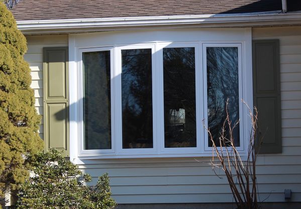 Vinyl bow window in Middlesex county area