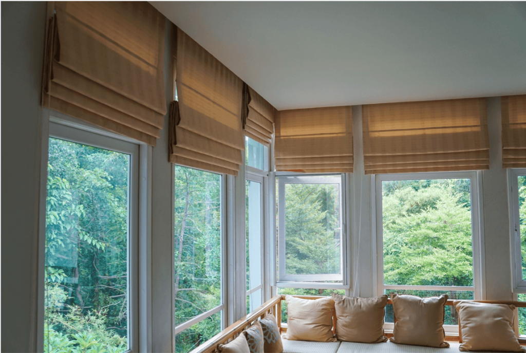 Shades window treatment