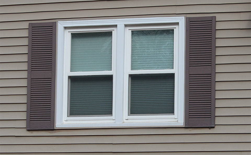 double hung window in enfield connecticut
