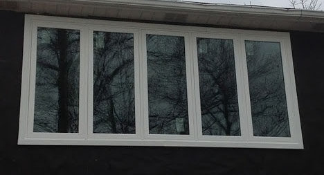 Casement windows in East Haddam, CT.