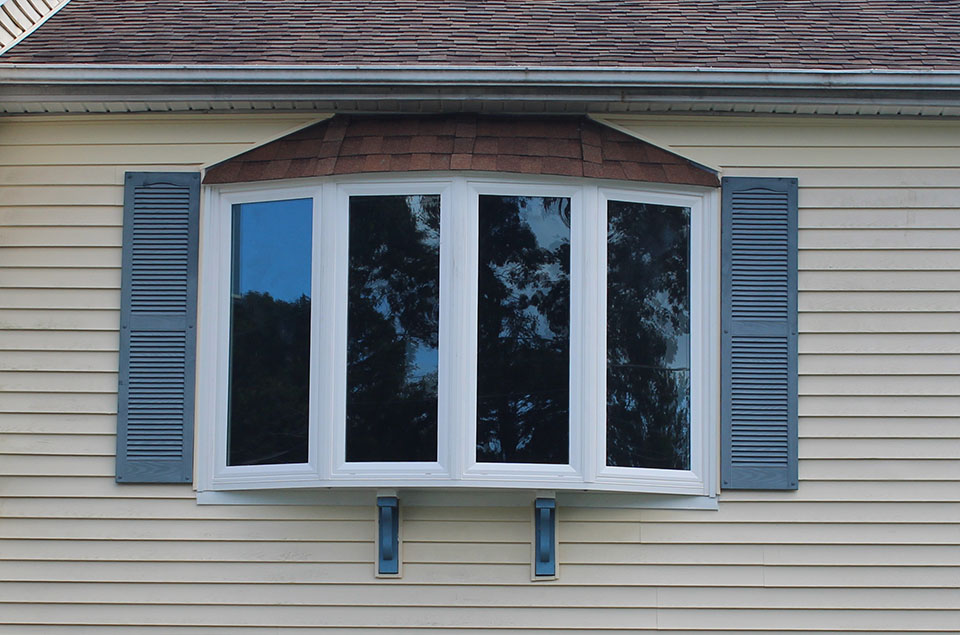 Vinyl Bow style windows in Poquonock, CT