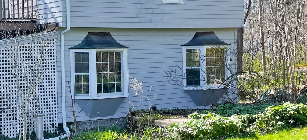 AWS replacement bow window in the Georgetown CT area